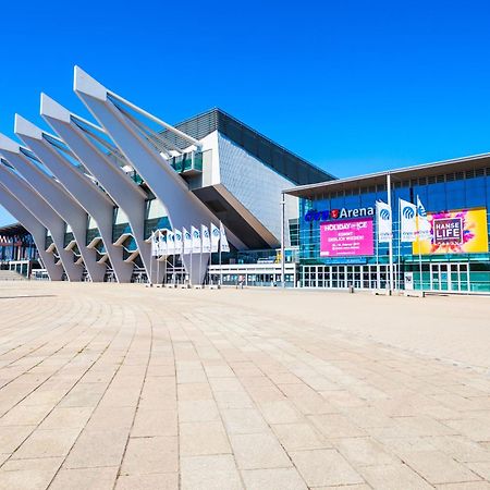 "Creamlovers" Super Zentrale Ferienwohnung Hbf-Messe-Buergerweide-Citygate-Ovb Arena BRE Exteriör bild